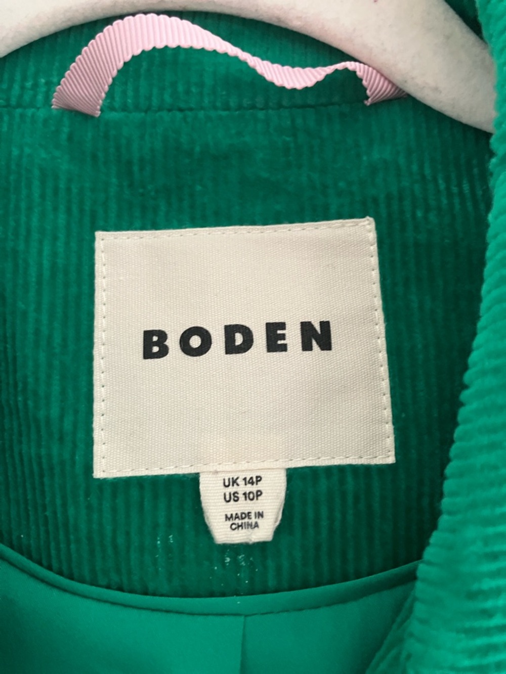 Boden Marylebone green corduroy blazer - Picture 3 of 7